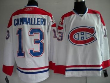 Jerseys Montreal Canadiens 13 CAMMALLERI white CH