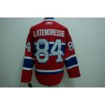 Montreal Canadians #84 LATENERESSE red