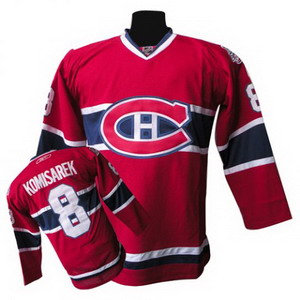 Montreal Canadiens 8 Mike Komisarek Red CD Patch
