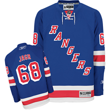 NHL New York Rangers #68 Jaromir Jagr Blue Home Jersey