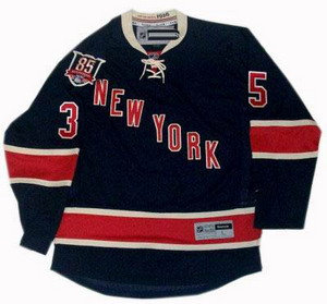 NY Rangers 35 Mike Richter jersey 85TH jersey DK blue NY Rangers 35 Mike Richter jersey 85TH jersey DK blue