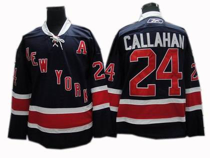 New York Rangers #24 Ryan Callahan 85TH jerseys DK blue New York Rangers #24 Ryan Callahan 85TH jerseys DK blue