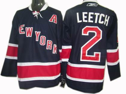 New York Rangers Jersey #2 Brian Leetch 85TH jerseys DK blue New York Rangers Jersey #2 Brian Leetch 85TH jerseys DK blue