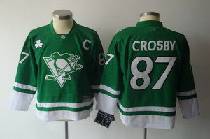 Kids Jersey 2011 St Pattys Day Pittsburgh Penguins