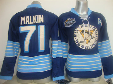 women Pittsburgh Penguins 2011 Winter Classic #71 Malkin blue women Pittsburgh Penguins 2011 Winter Classic #71 Malkin blue