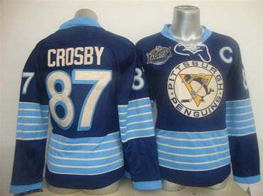 women Pittsburgh Penguins 2011 Winter Classic #87 Crosby blue women Pittsburgh Penguins 2011 Winter Classic #87 Crosby blue