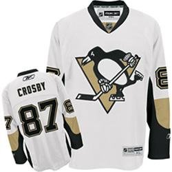 Pittsburgh Penguins 87 S Crosby white