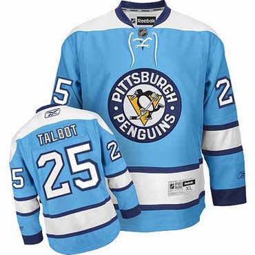 Pittsburgh Penguins 25 TALBOT blue