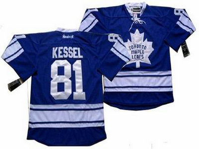 Youth 2012 new Toronto Maple Leafs 81 Phil Kessel BLUE Jersey With A Patch