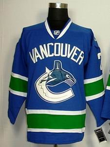 Vancouver Canucks 27 MALHOTRA BLUE 2011 Stanley Cup