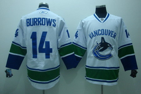 Vancouver Canucks 2 OHLUND blue  jerseys