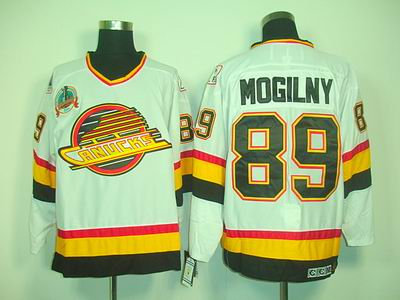 Vancouver Canucks 89 Mogilny white CCM Jersey Vancouver Canucks 89 Mogilny white CCM Jersey