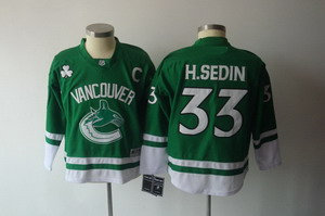 Kids Jerseys 2011 St Pattys Day Vancouver Canucks