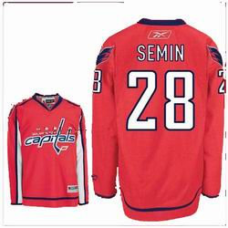 jerseys Washington Capitals 28 semin red jerseys Washington Capitals 28 semin red