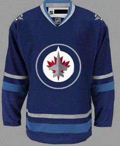 2011 new Winnipeg Jets  Blank blue Jersey