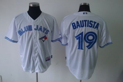 2012 Toronto Blue Jays 19# bautista white Jersey Cool base 2012 Toronto Blue Jays 19# bautista white Jersey Cool base