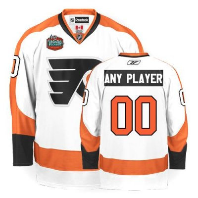 Customized Philadelphia Flyers Jersey White Winter Classic Man  Jersey