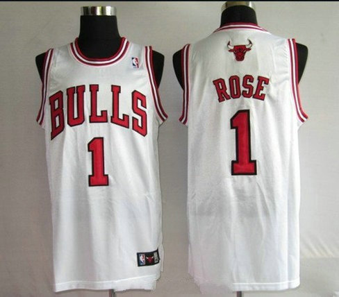 NBA Jerseys Chicago Bulls 1# Rose white NBA Jerseys Chicago Bulls 1# Rose white