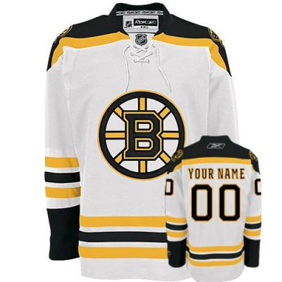 Boston Bruins Road Customized  Jersey