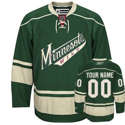 Minnesota Wild Third Customized  Jersey