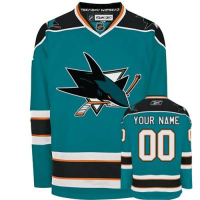 San Jose Sharks Home Customized  Jersey