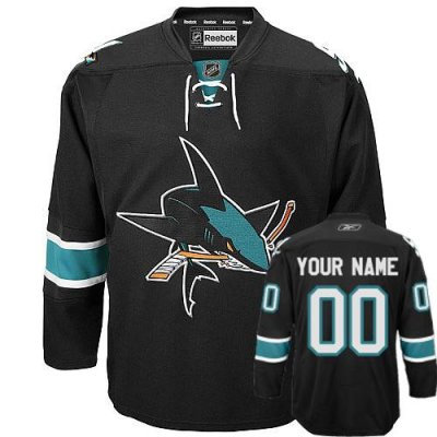 San Jose Sharks Third Customized  Jersey