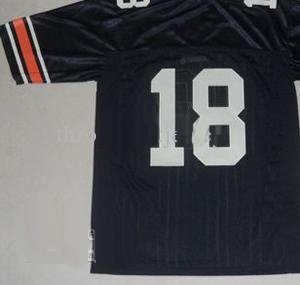 Auburn Tigers 18 Navy Blue NCAA Jersey