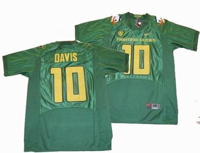 NCAA Oregon Ducks 10 davis green jerseys NCAA Oregon Ducks 10 davis green jerseys