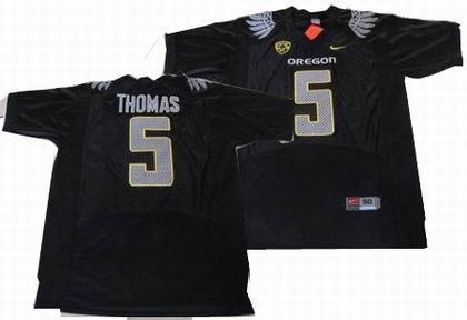 NCAA Oregon Ducks 5 thomas black Jersey NCAA Oregon Ducks 5 thomas black Jersey