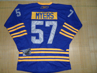 NHL jerseys Buffalo Sabres 57# MYERS  jerseys blue 3rd
