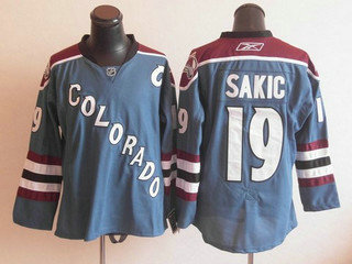 NHL Jerseys COLORADO AVALANCHE 19 Sakic blue 3rd NHL Jerseys COLORADO AVALANCHE 19 Sakic blue 3rd