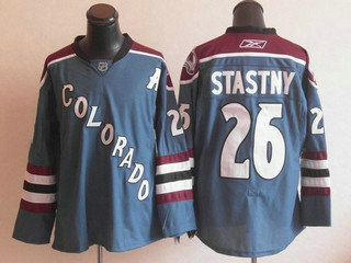 NHL Jerseys COLORADO AVALANCHE 26 Stastny blue 3rd NHL Jerseys COLORADO AVALANCHE 26 Stastny blue 3rd