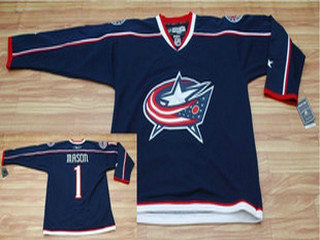 NHL jerseys Columbus Blue Jackets 1 MASON blue NHL jerseys Columbus Blue Jackets 1 MASON blue
