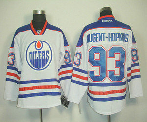 Edmonton Oilers 93 NUGENT-HOPKINS white nhl jerseys Edmonton Oilers 93 NUGENT-HOPKINS white nhl jerseys