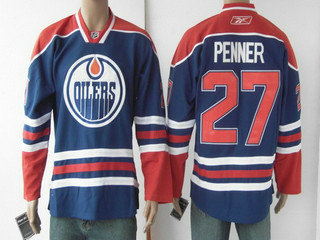 NHL jerseys Edmonton Oilers 27 PENNER jerseys blue NHL jerseys Edmonton Oilers 27 PENNER jerseys blue