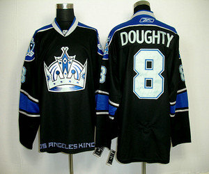 Los Angeles Kings 8 Doughty black NEW jerseys Los Angeles Kings 8 Doughty black NEW jerseys