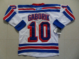 NHL jerseys NY Rangers 10 GABORIK white