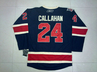 NHL jerseys NY Rangers 24 CALLAHAN blue C patch
