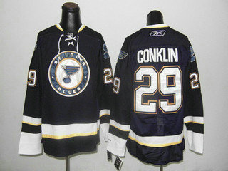 NHL Jerseys St. Louis Blues 29 CONKLIN jerseys blue NHL Jerseys St. Louis Blues 29 CONKLIN jerseys blue