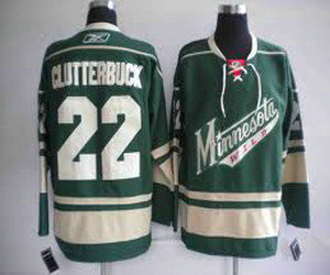 youth nhl jerseys minnesota wild #22 clutterbuck green youth nhl jerseys minnesota wild #22 clutterbuck green