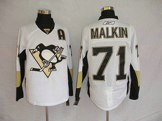kids NHL Jerseys Pittaburgh Penguins 71 white (KIDS)