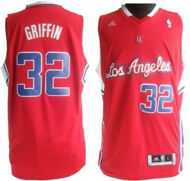 Los Angeles Clippers 32 Griffin Red Jersey New Style