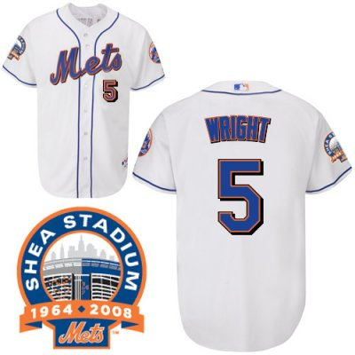New York Mets 5# David Wright white