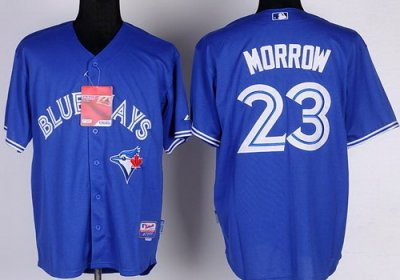 Toronto Blue Jays 23# Morrow Blue Cool Base MLB Jerseys Toronto Blue Jays 23# Morrow Blue Cool Base MLB Jerseys