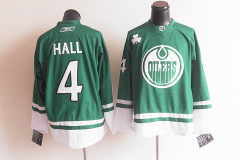 2011 St Pattys Day Edmonton Oilers 4 HALL jerseys