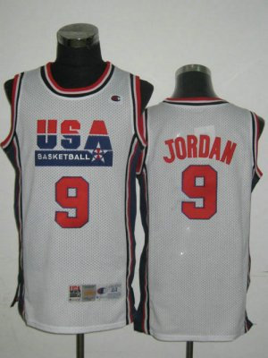 2010 USA Championship Michael 9 Jordan Nike Retro 1992 White Team Jersey 2010 USA Championship Michael 9 Jordan Nike Retro 1992 White Team Jersey