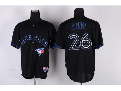 mlb jerseys toronto blue jays #26 adam lind black(2012 new) mlb jerseys toronto blue jays #26 adam lind black(2012 new)