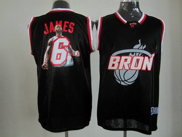 nba miami heat #6 james black(limited edition-1) nba miami heat #6 james black(limited edition-1)