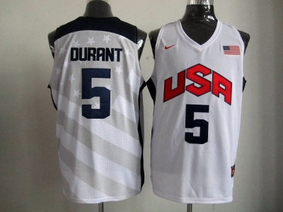 2012 usa jerseys #5 durrnt white