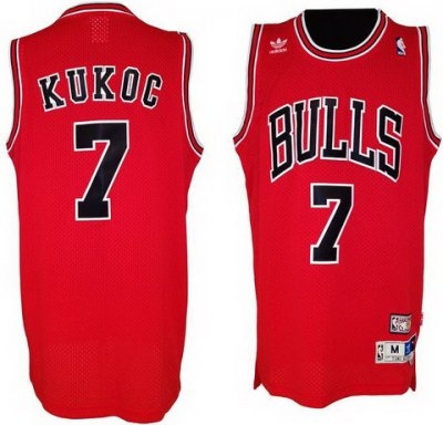 Chicago Bulls #7 Toni Kukoc Red Soul Swingman NBA Jerseys Chicago Bulls #7 Toni Kukoc Red Soul Swingman NBA Jerseys